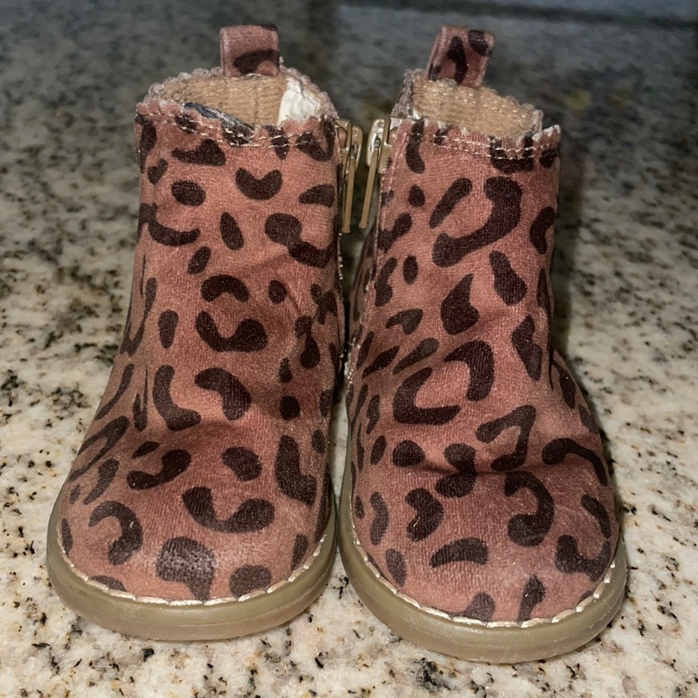 Gap Leopard Print Boots
